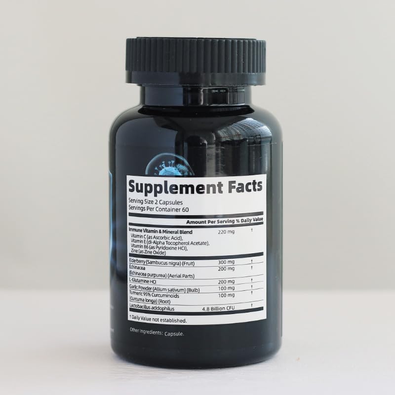 Lite Supply Immune Support capsules with a glass of water illustrate a simple daily ritual.