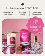 Literie You're a Regulation Hottie candle jar close-up shows premium glass jar