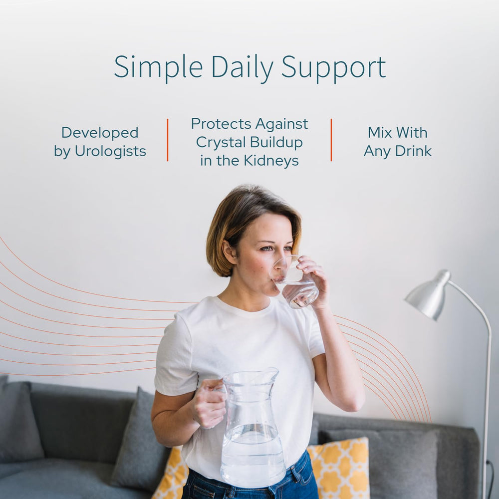 LithoLyte electrolyte blend next to juice for balanced hydration.