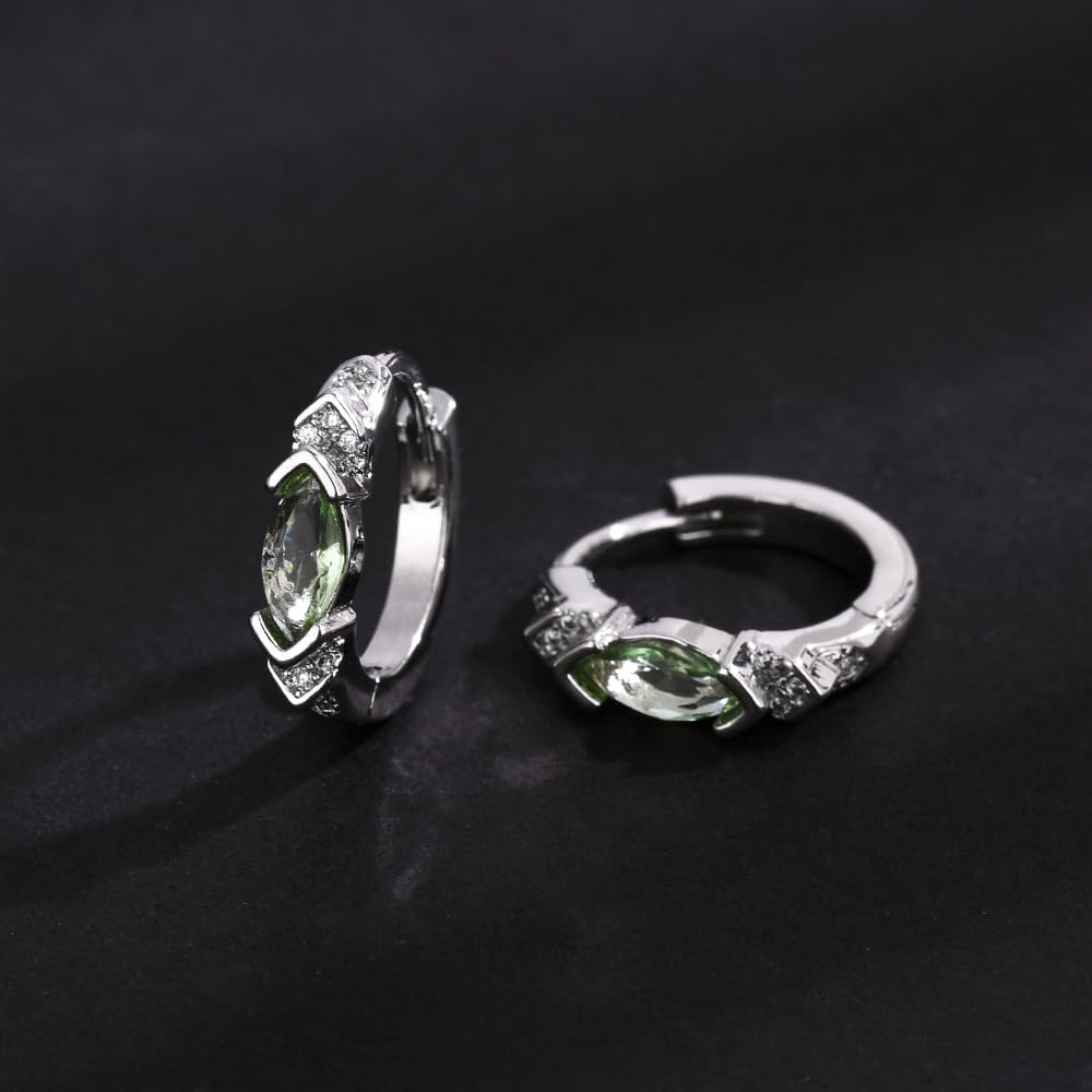 LIU JUN acupuncture Germanium earring features a calm, wellness-forward design.