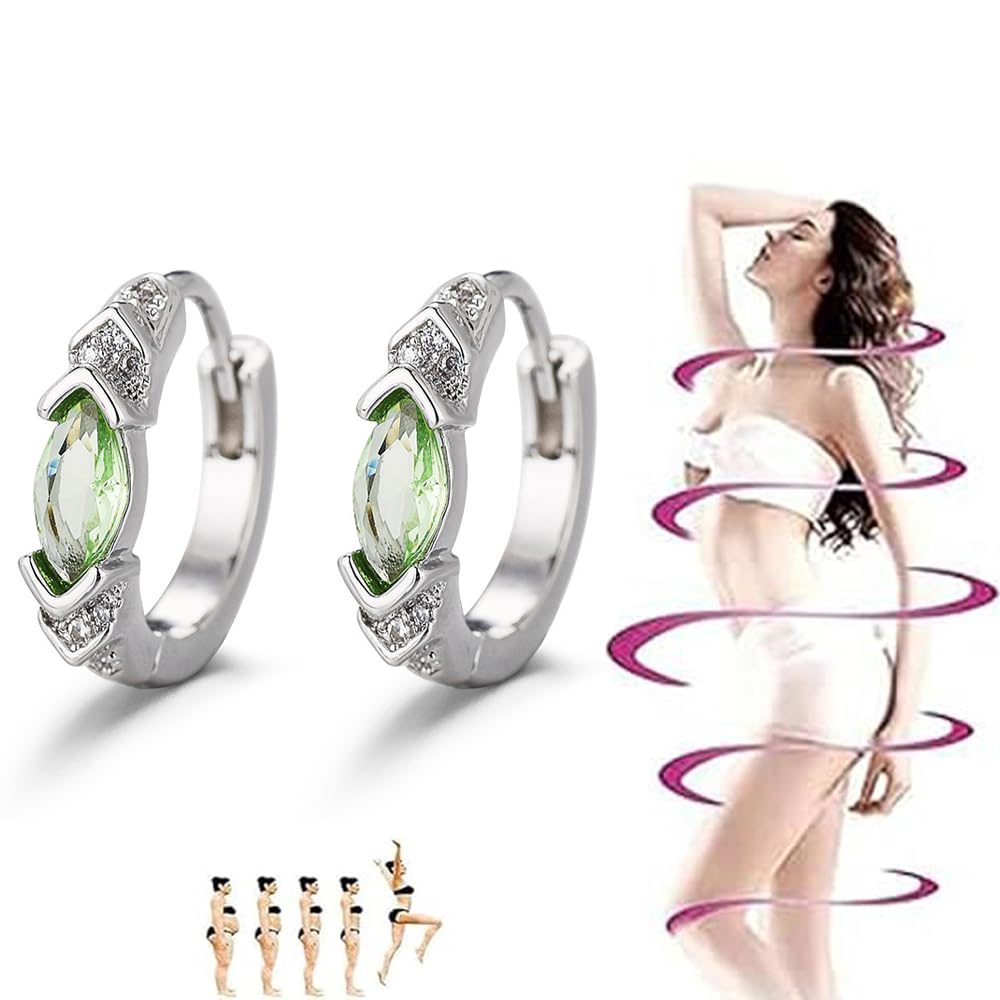 LIU JUN lymphvity drainage hoop in light green shows wearable style and comfort.