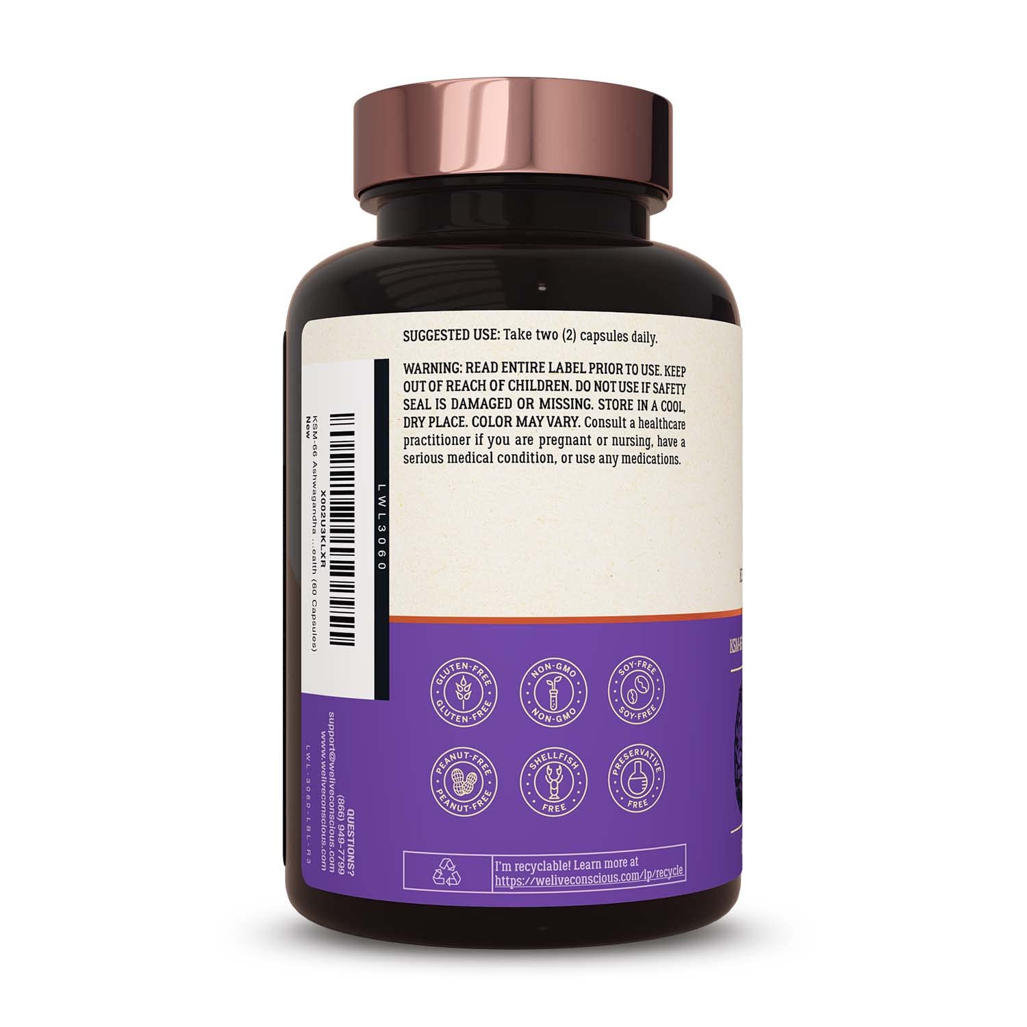 Live Conscious brain health concept with vibrant colors and clear benefits.