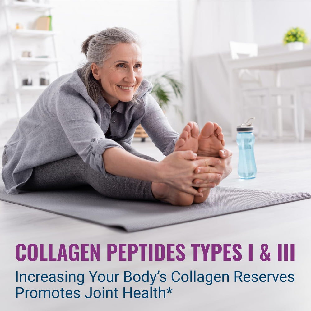 Live Conscious hydrolyzed collagen powder dissolves smoothly in beverages.