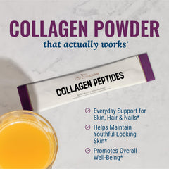 Live Conscious Type I & III collagen from grass-fed sources.