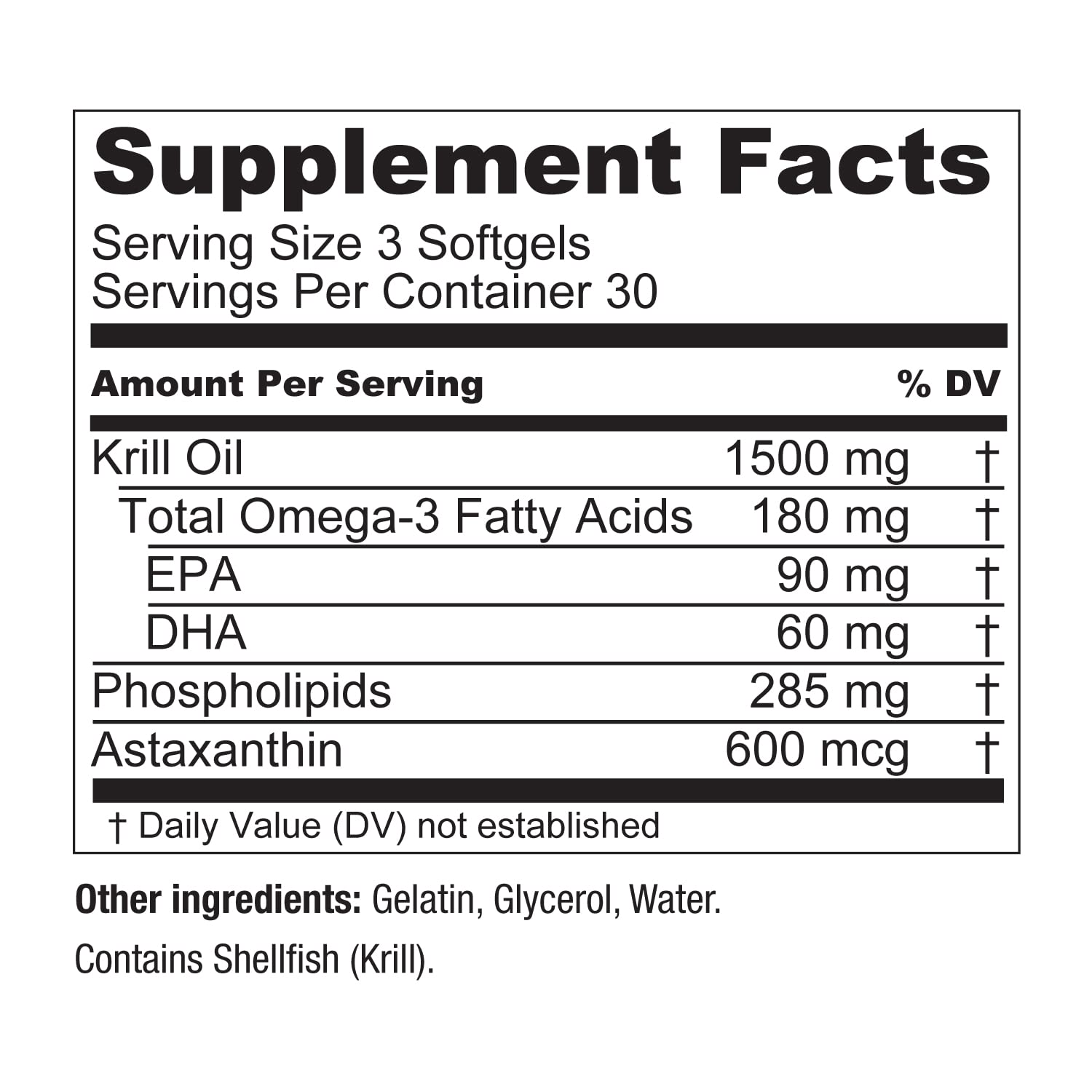 Live Conscious KrillWell brain cognition boost with astaxanthin.