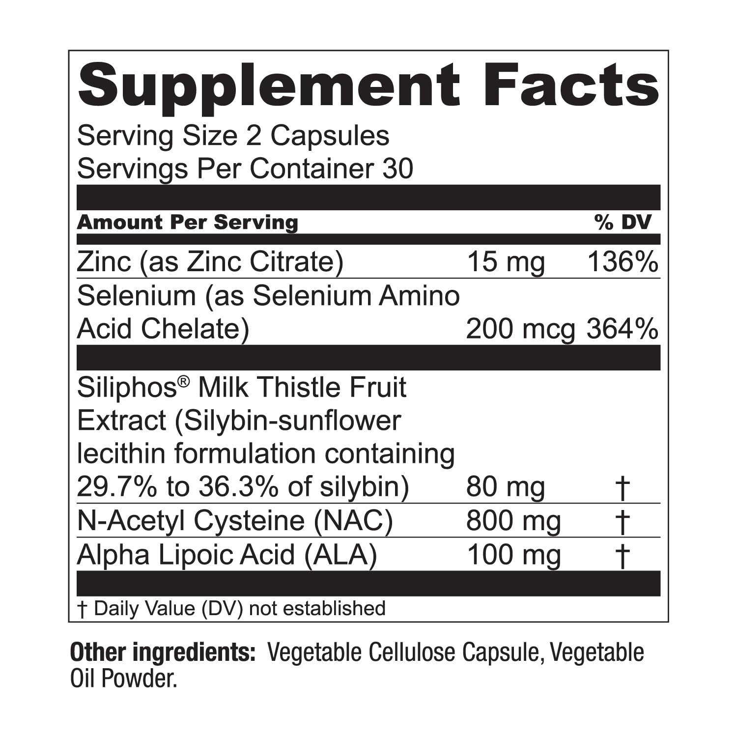 LiverWell Siliphos milk thistle closeup emphasizing plant-based antioxidant support