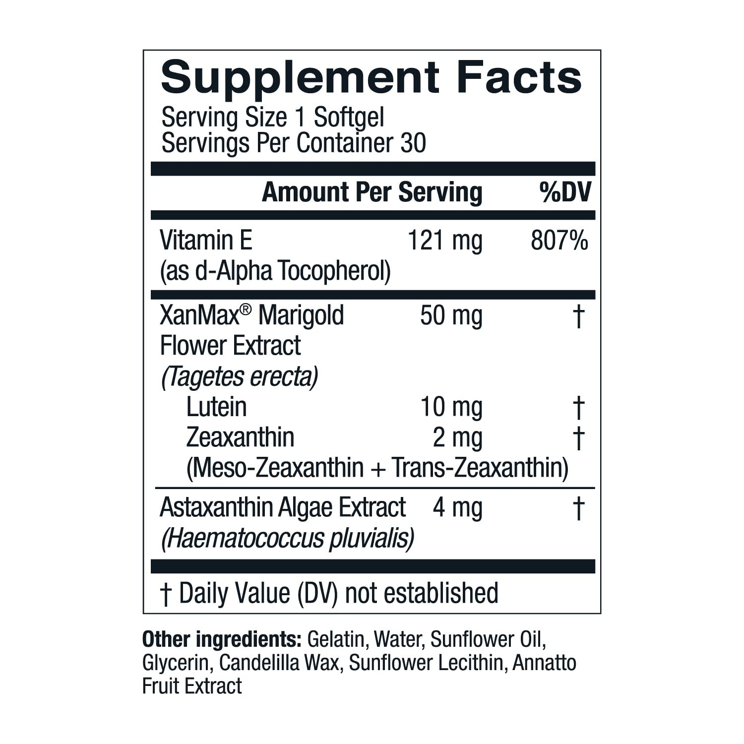 Live Conscious OptiWell bottle and softgels for convenient daily eye care on a desk.
