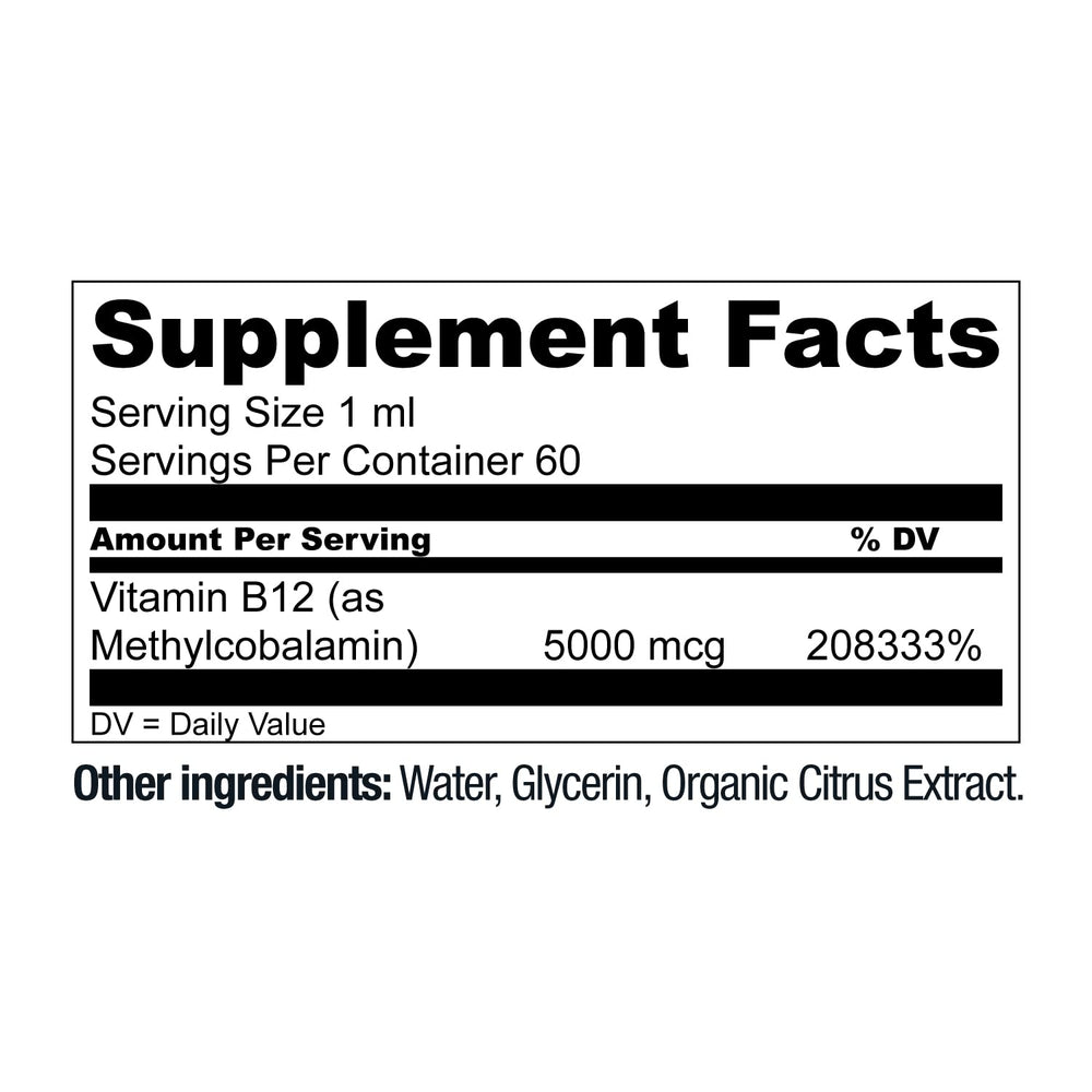 Live Conscious serving-dose indicator on label for tracking intake