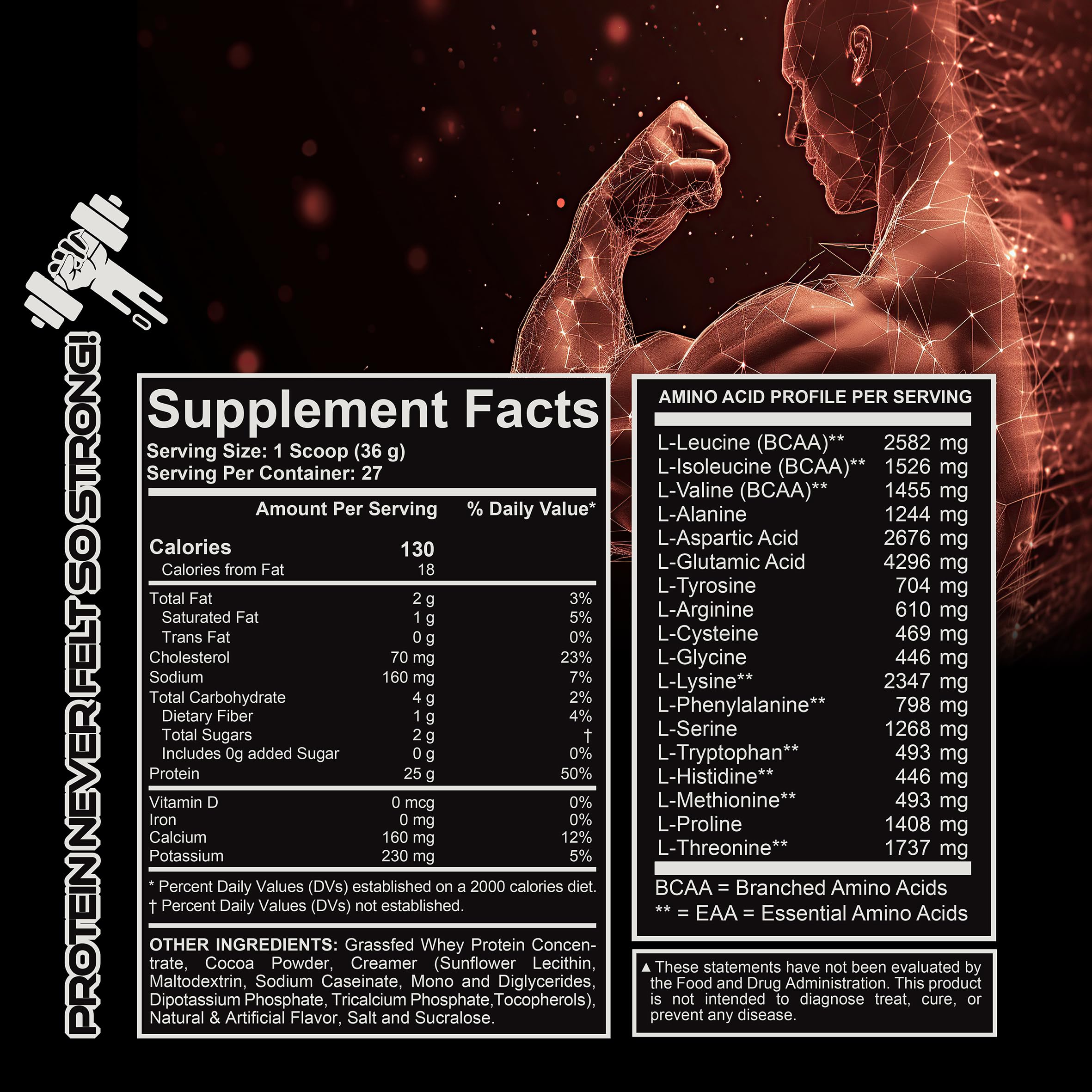 LIVE LGNDRY LABS whey scoop and shaker show smooth mixing.