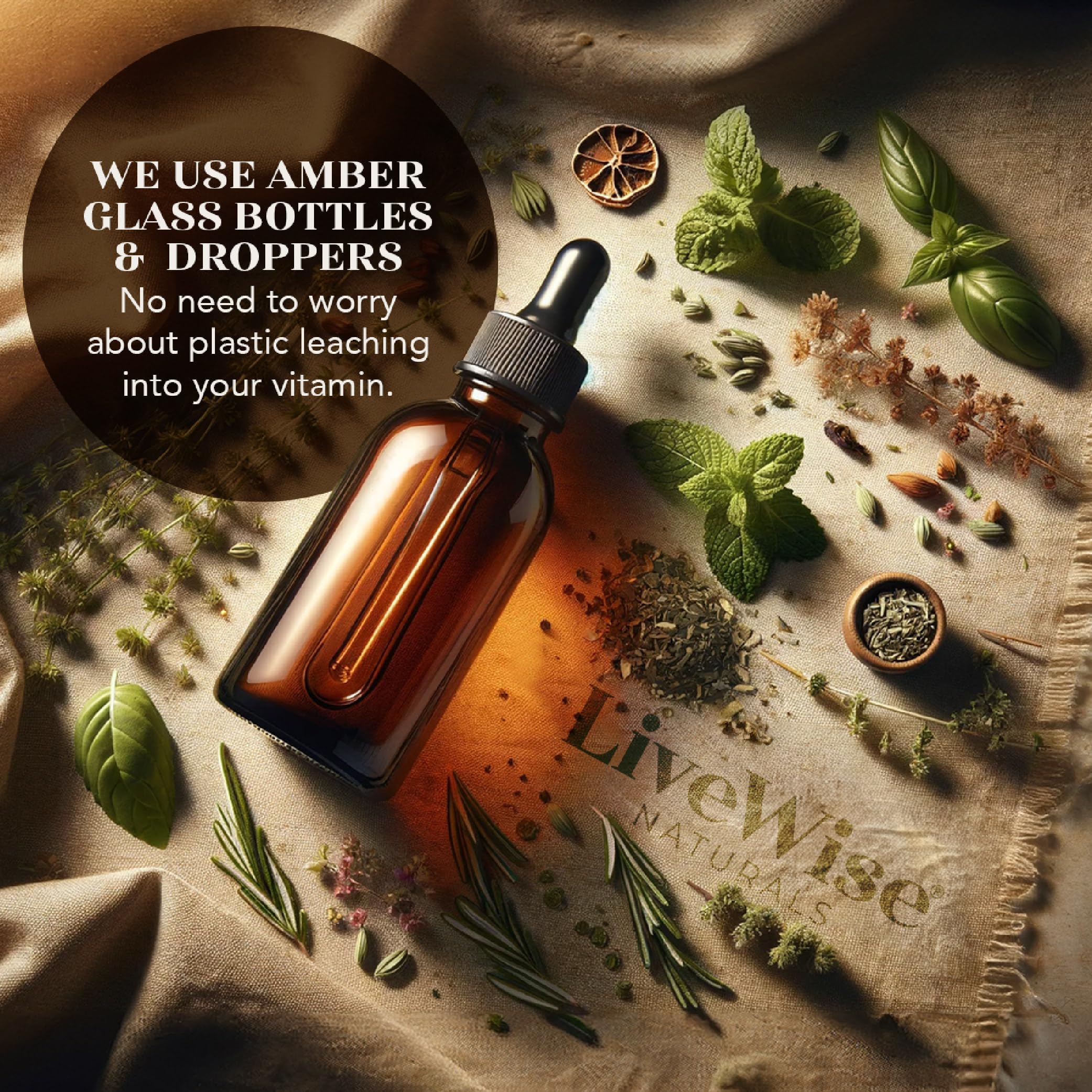 Live Wise Naturals flavored orange version adds a subtle citrus touch.