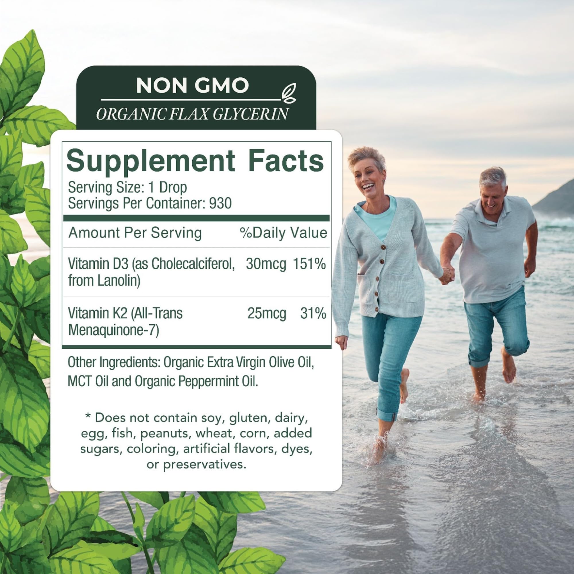 Live Wise Naturals organic MCT oil base supports absorption and purity