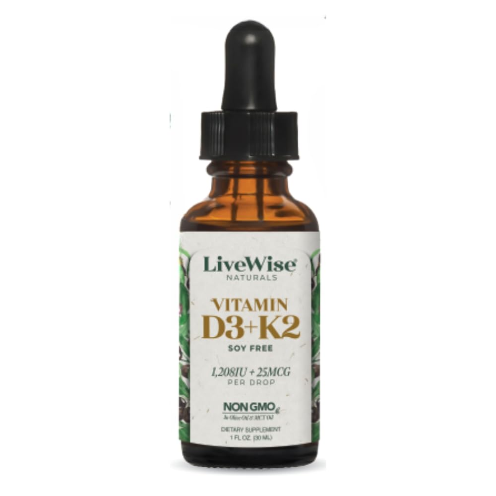 Live Wise Naturals Non-GMO label emphasizes clean, preservative-free formulation.