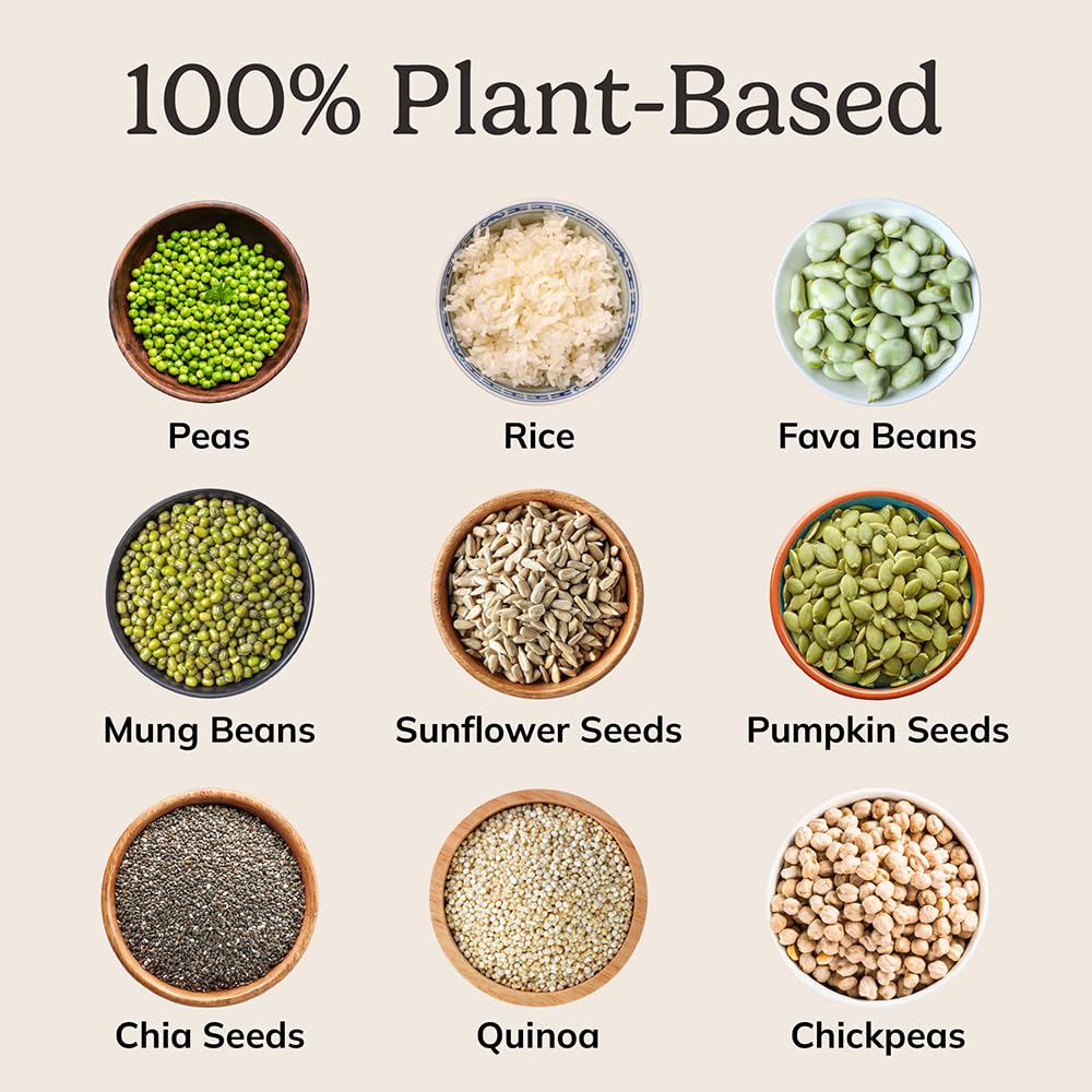 LiveComplete NutriMatch unflavored ingredients list highlights plant protein