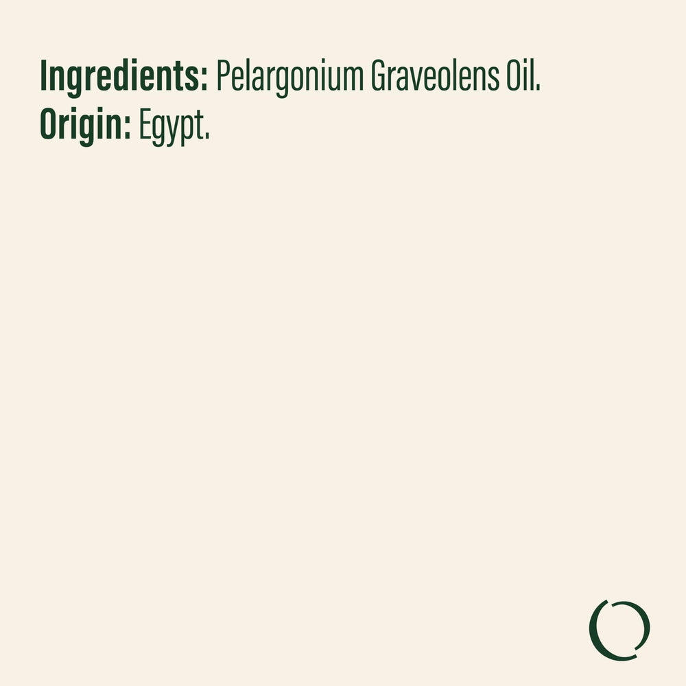 Livedrops 24/7 Good Geranium origin Egypt label emphasizes traceability.