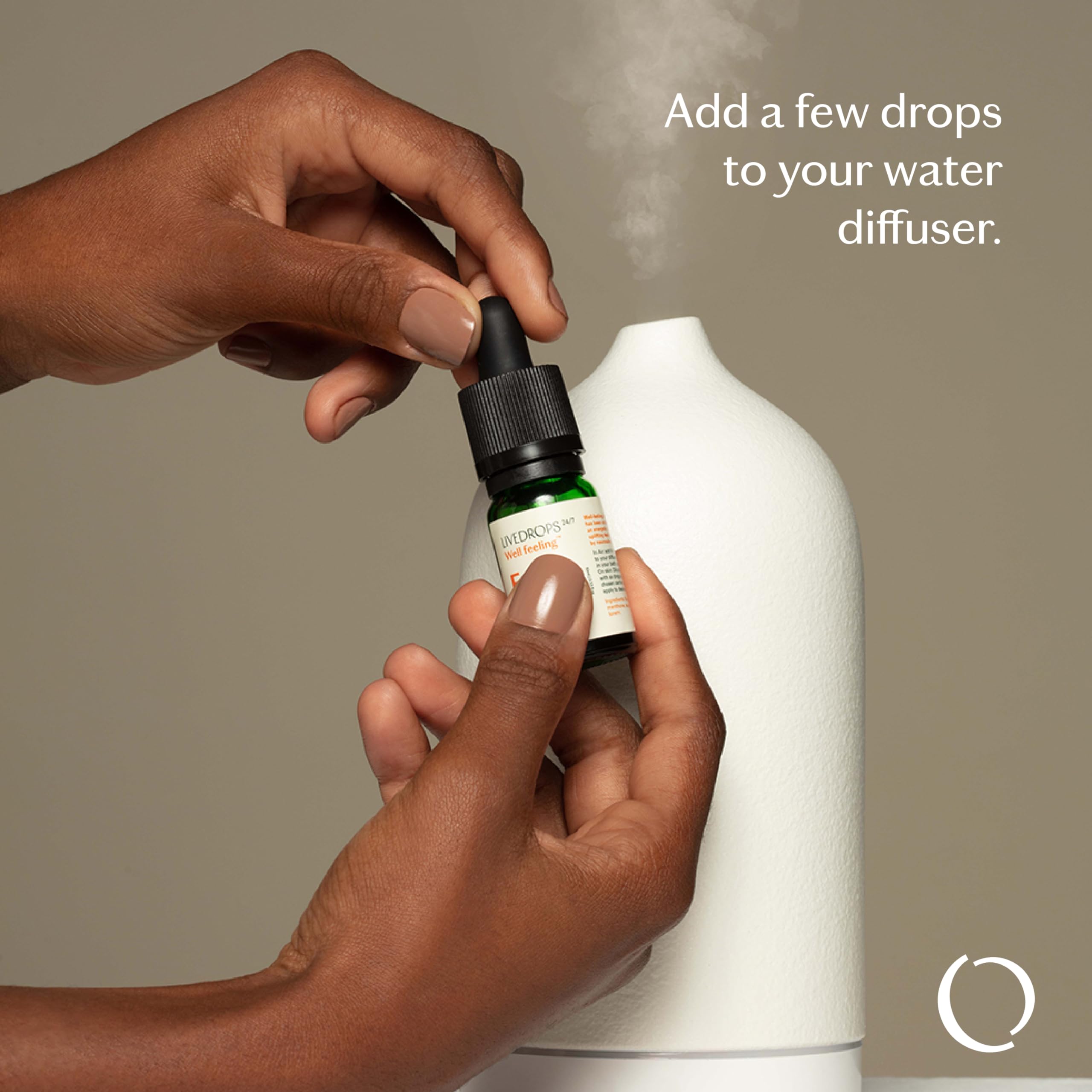 Livedrops 24/7 Good Geranium with rosy floral notes ideal for diffusers.
