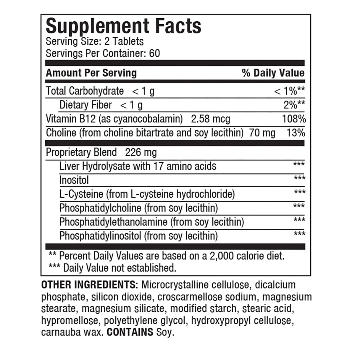 Close-up of Liverite Liver Aid tablets showing form for daily liver support.