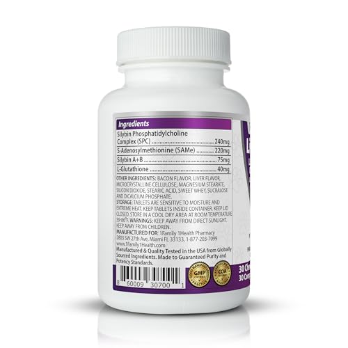 LiverTrio+ tablet texture close-up highlights chewy, palatable consistency loved by dogs.