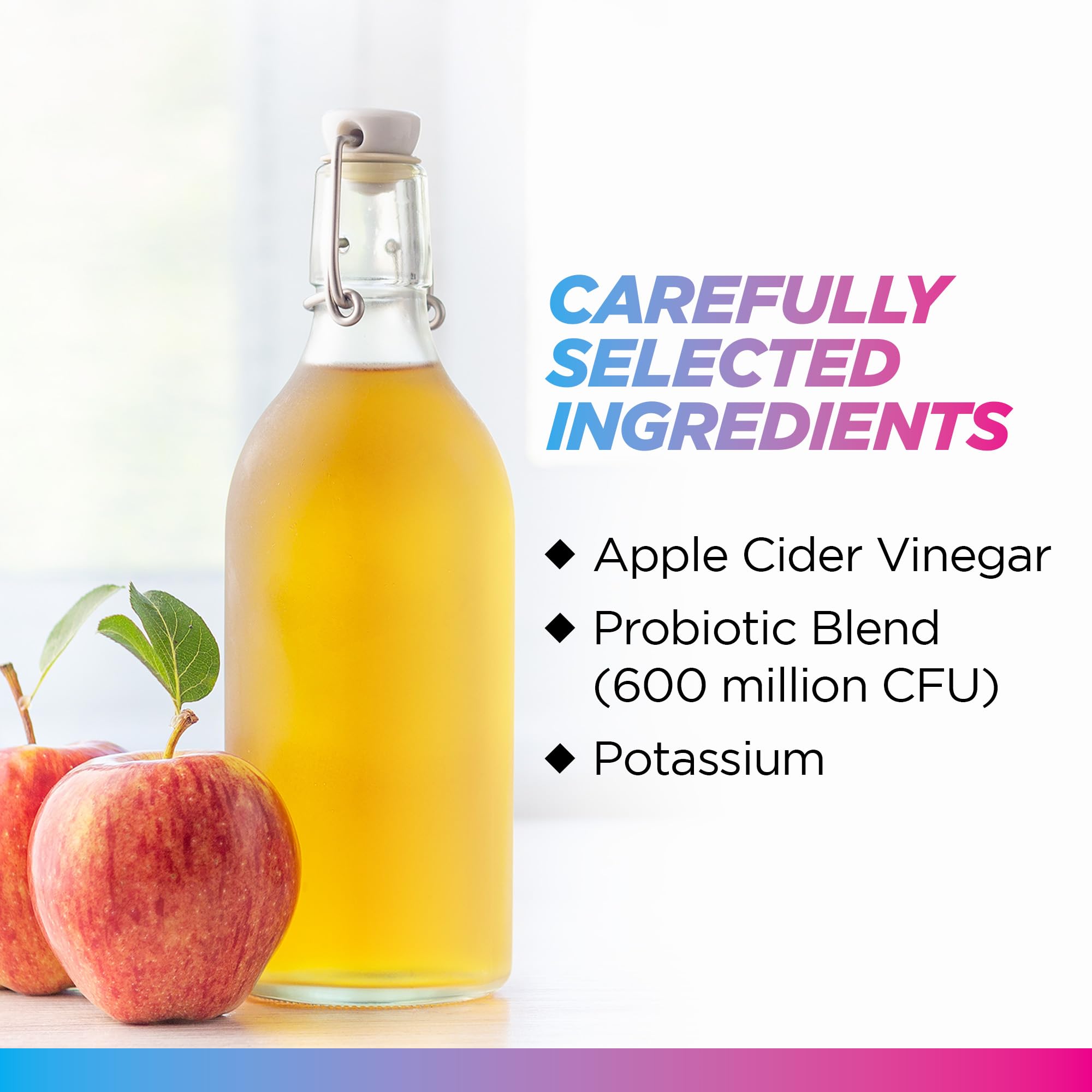 Livingood Daily ACV capsules with potassium support electrolyte balance