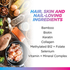 Livingood Daily gluten-free label signals allergen-free, non-GMO beauty supplementation.