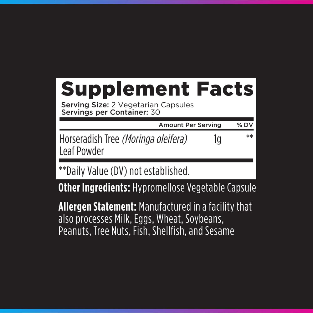 Livingood Daily Moringa capsules daily usage scene invites gentle energy balance.