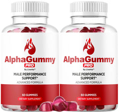 LIVORKA Alpha Gummy Pro for Men bottle on table highlighting energy and daily use