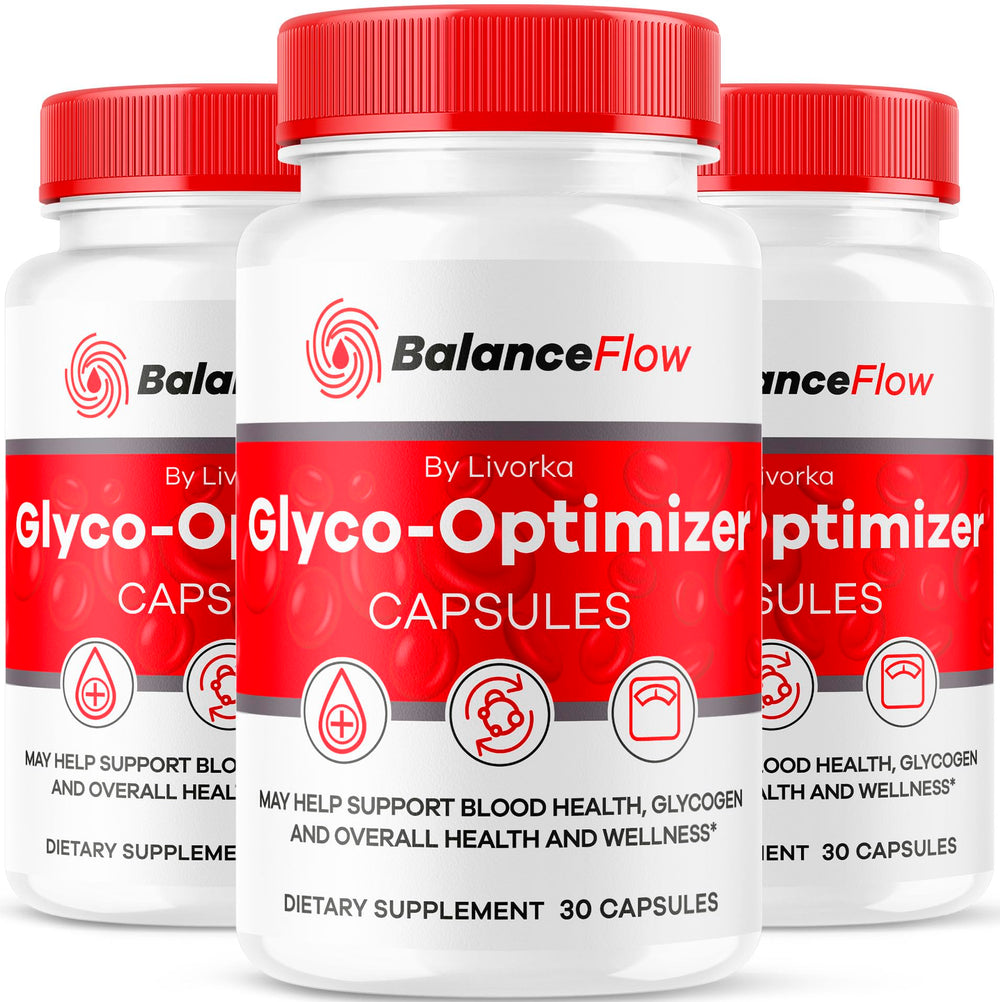 Livorka Balance Flow Glyco Optimizer 3-pack bottle for daily balance