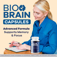 LIVORKA Bio Brain Capsules bottle close-up showing label and premium formula