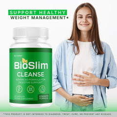 LIVORKA BioSlim Cleanse capsules close-up reveals natural strength in each tablet.