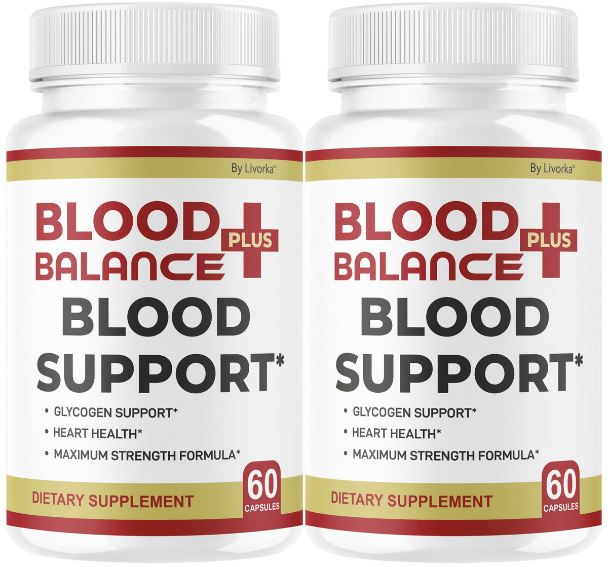 LIVORKA BloodBalance Plus bottle displayed for daily wellness routine