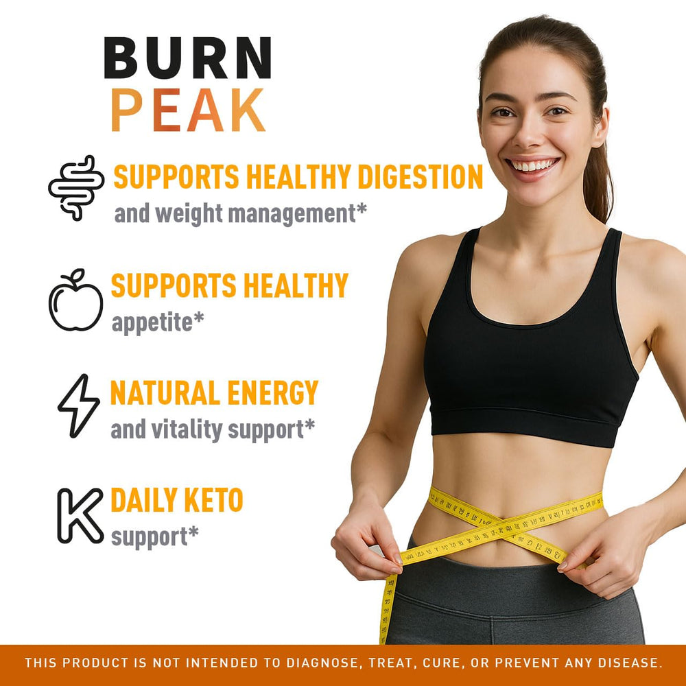 LIVORKA Burn Peak capsules closeup highlighting an easy daily two-capsule routine.
