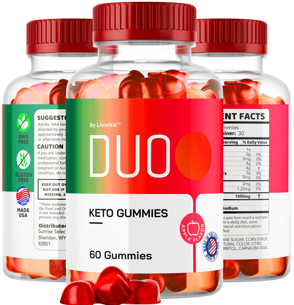 LIVORKA Duo Keto ACV Gummies premium chewables for daily intake