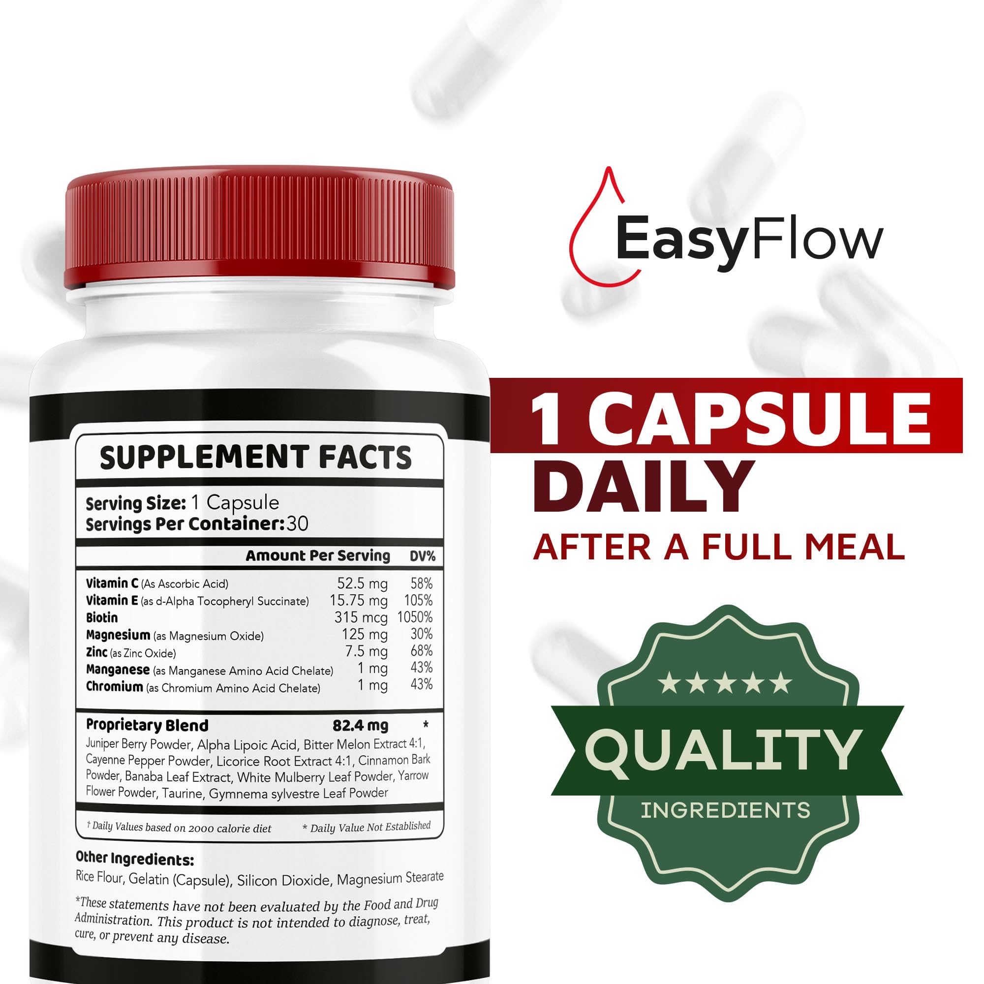 LIVORKA Easy Flow Glycogen capsule on a clean kitchen setup