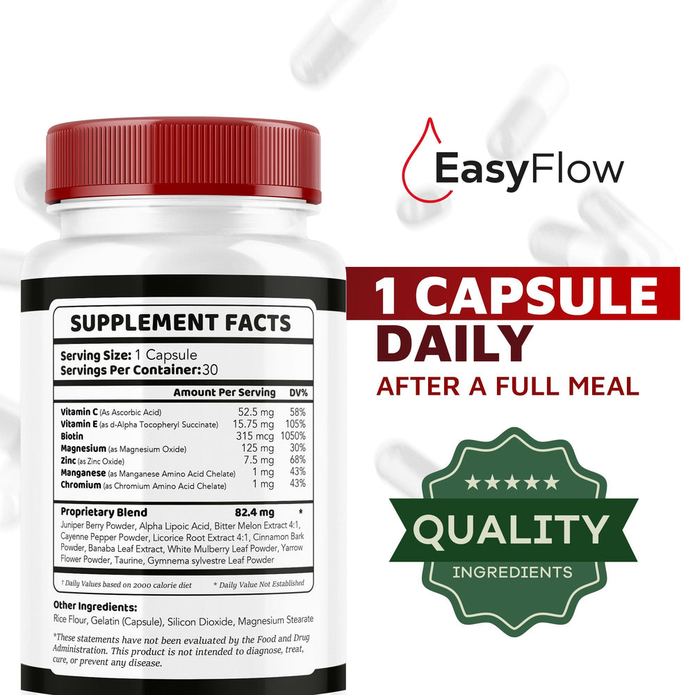 LIVORKA Easy Flow Glycogen capsule on a clean kitchen setup