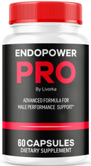 LIVORKA Endopower Pro bottle on a clean surface signaling daily wellness