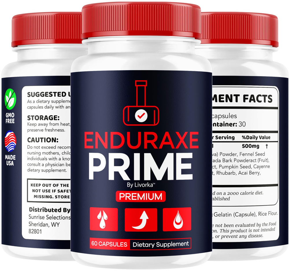 LIVORKA branding on packaging reinforcing official Enduraxe Prime