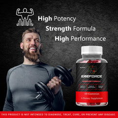 LIVORKA Ereforce gummies label back with usage directions