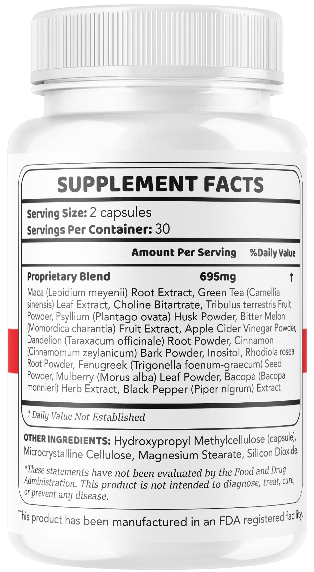 LIVORKA Gluco Advance ingredient list highlights natural components.