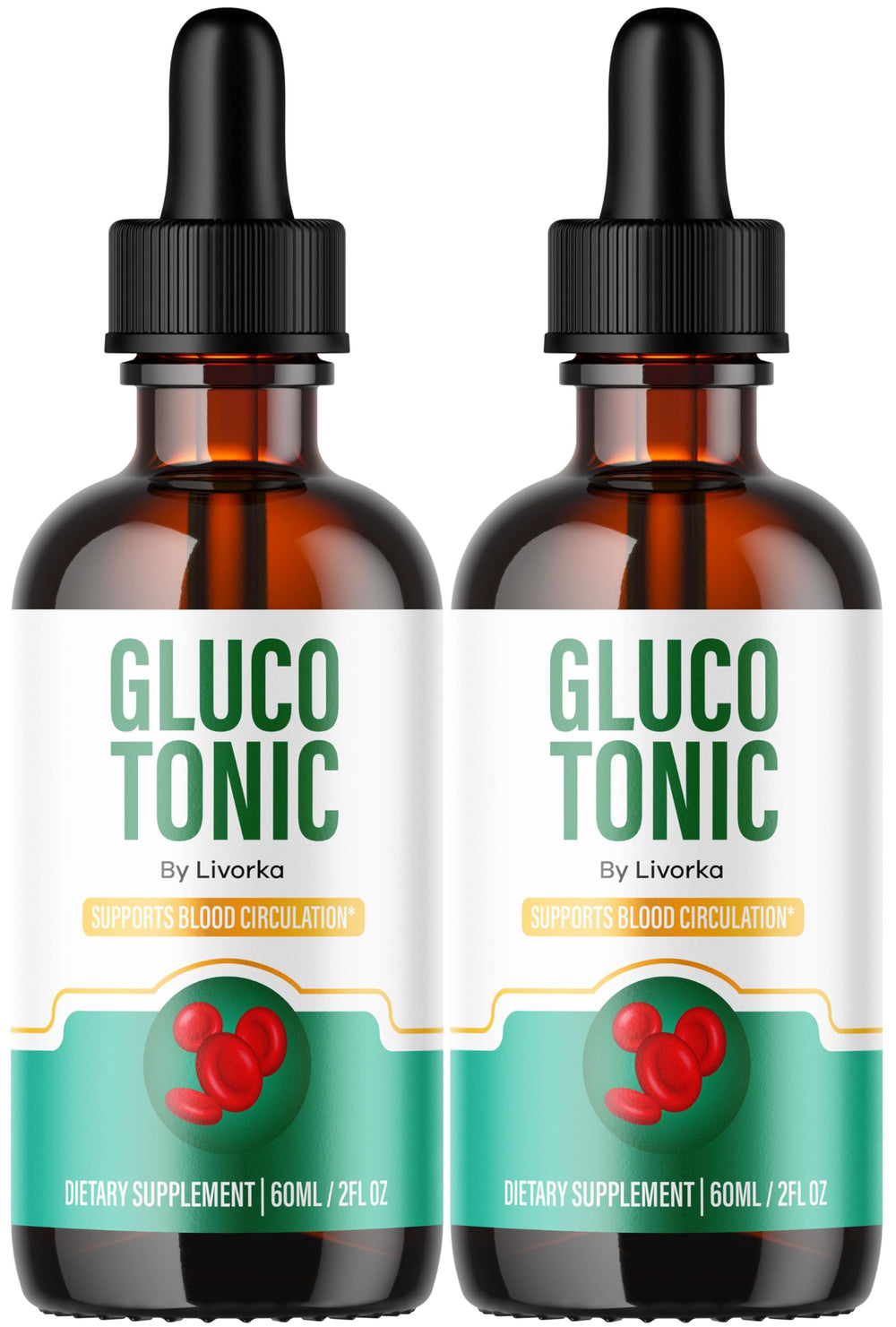 LIVORKA Gluco Tonic bottle ready for daily wellness routine.
