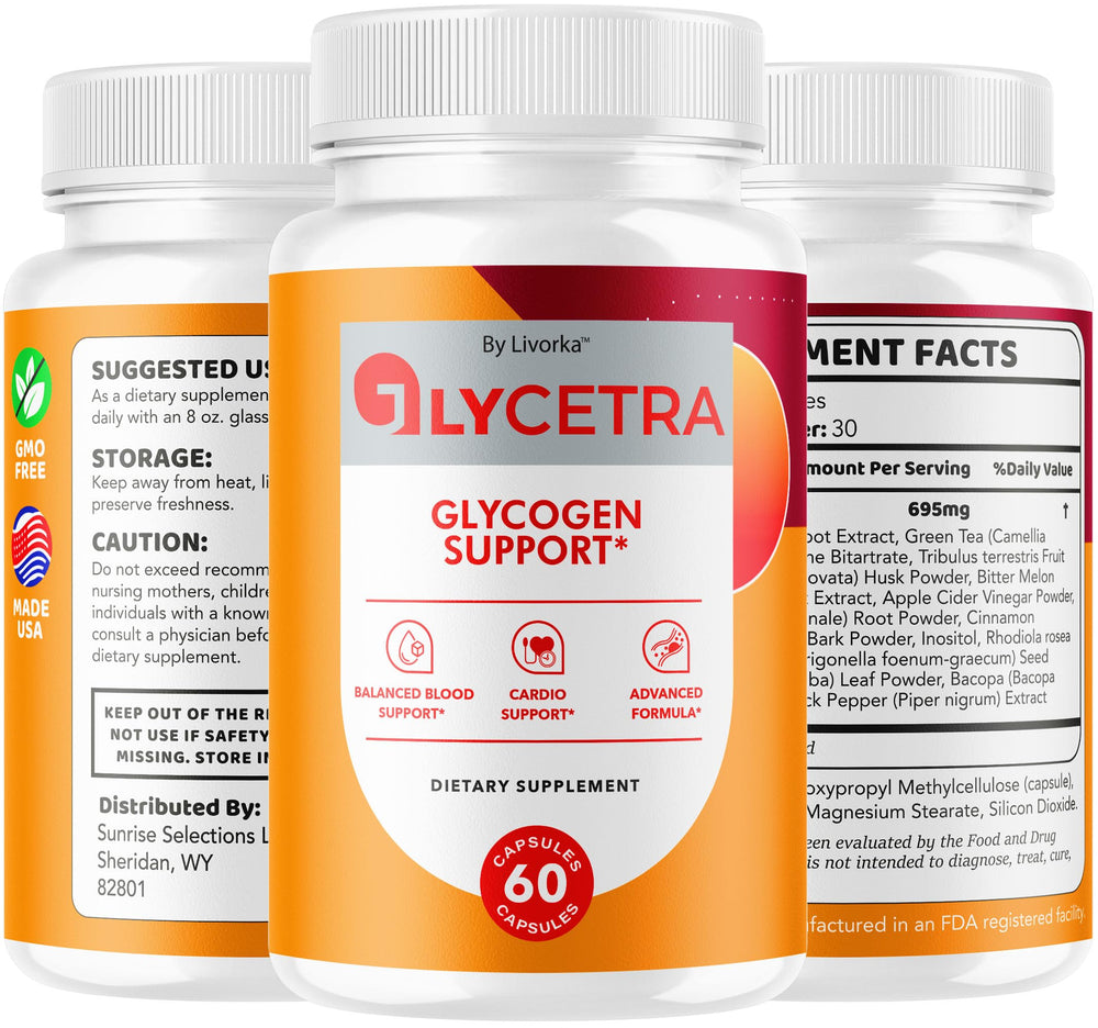 LIVORKA Glycetra health boost bottle inspires consistent wellness routines
