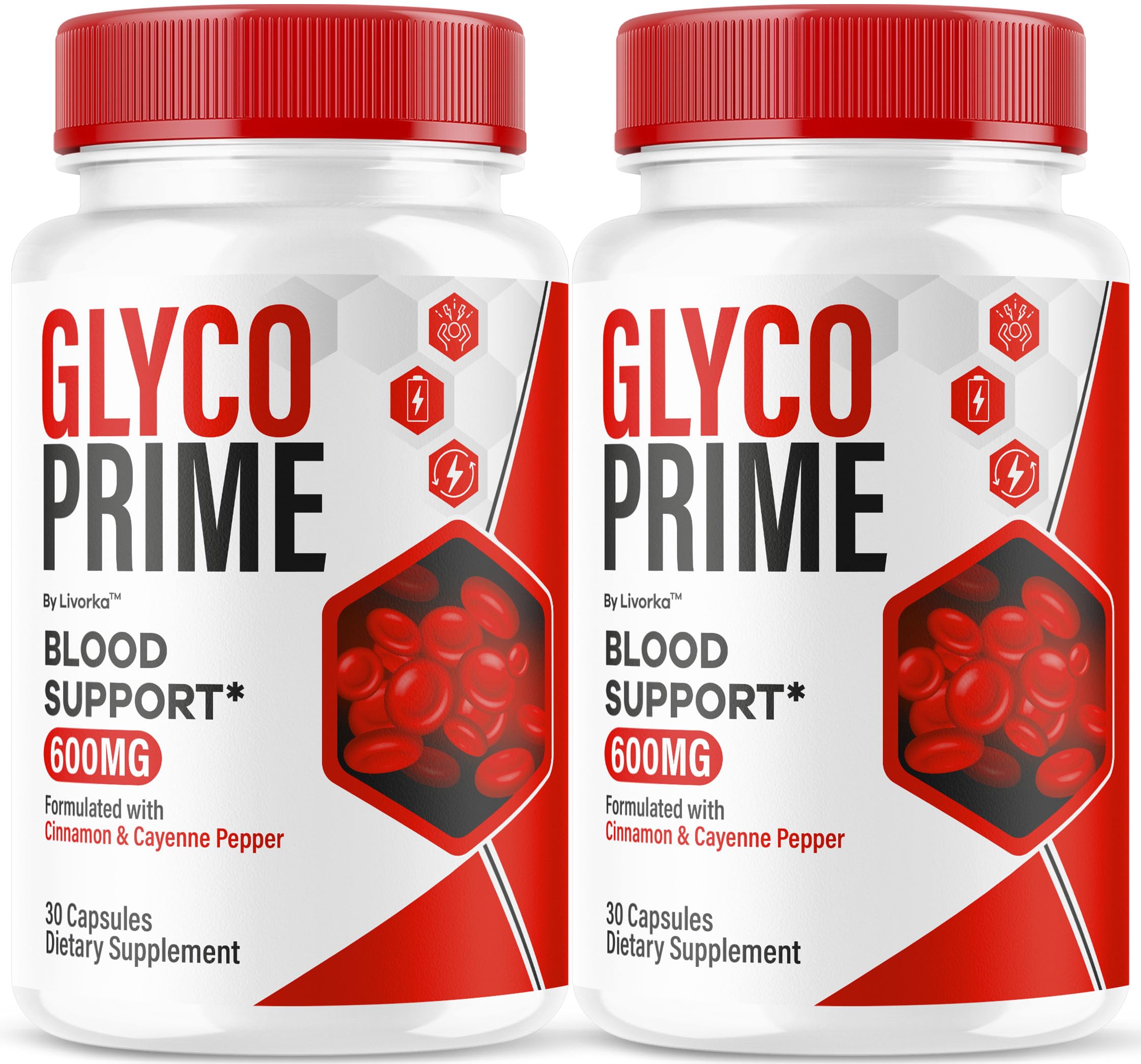 LIVORKA Glyco Prime bottle front view for daily wellness support