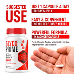 LIVORKA Glyco Prime capsules close-up shows premium capsule design