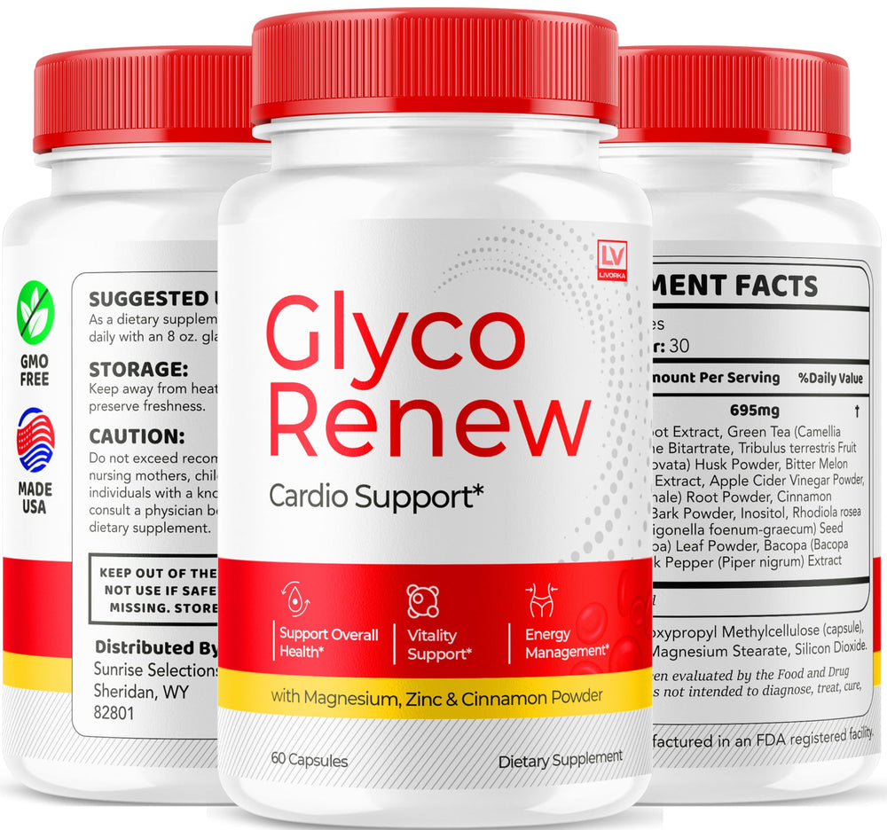 Customer reviews banner featuring LIVORKA Glyco Renew product rating.