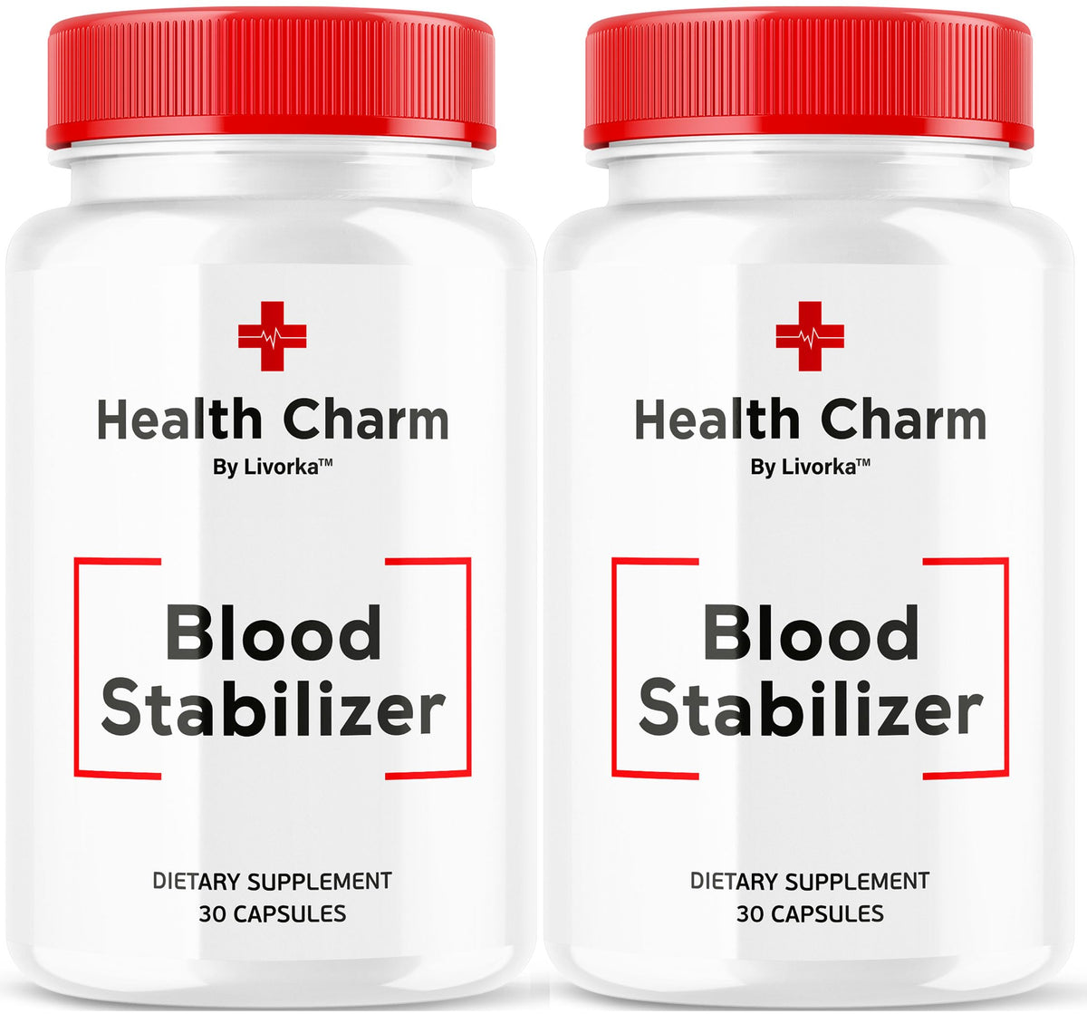 LIVORKA Health Charm Capsules bottle front view for daily wellness support.