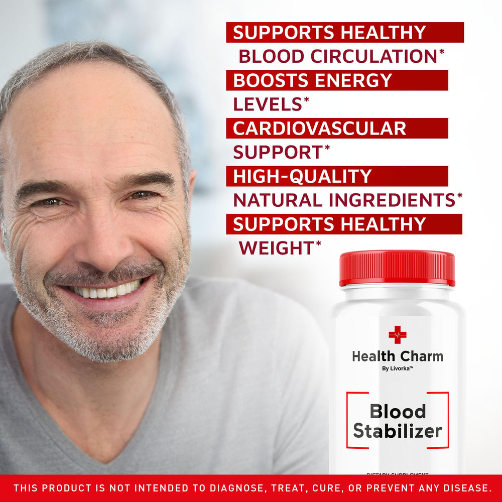 LIVORKA Health Charm Capsules bottle back with supplement details