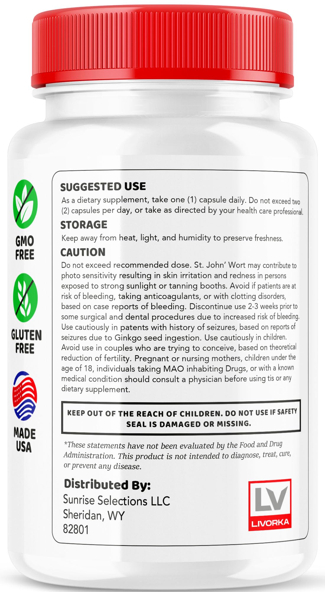 LIVORKA Health Charm Capsules set up for a daily routine