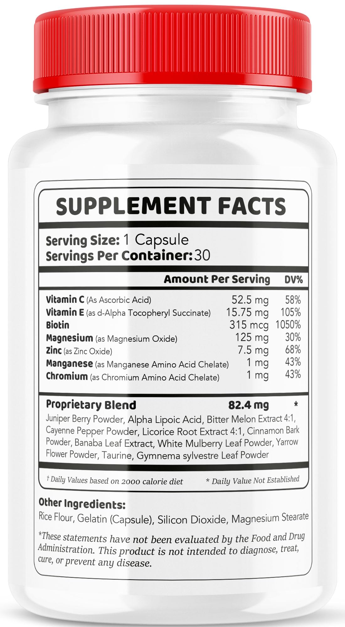 LIVORKA Health Charm Capsules ingredients panel glimpse
