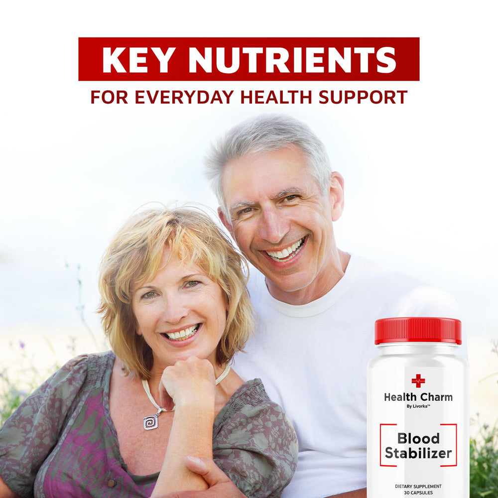 Close-up of LIVORKA Health Charm Capsules label showing product name