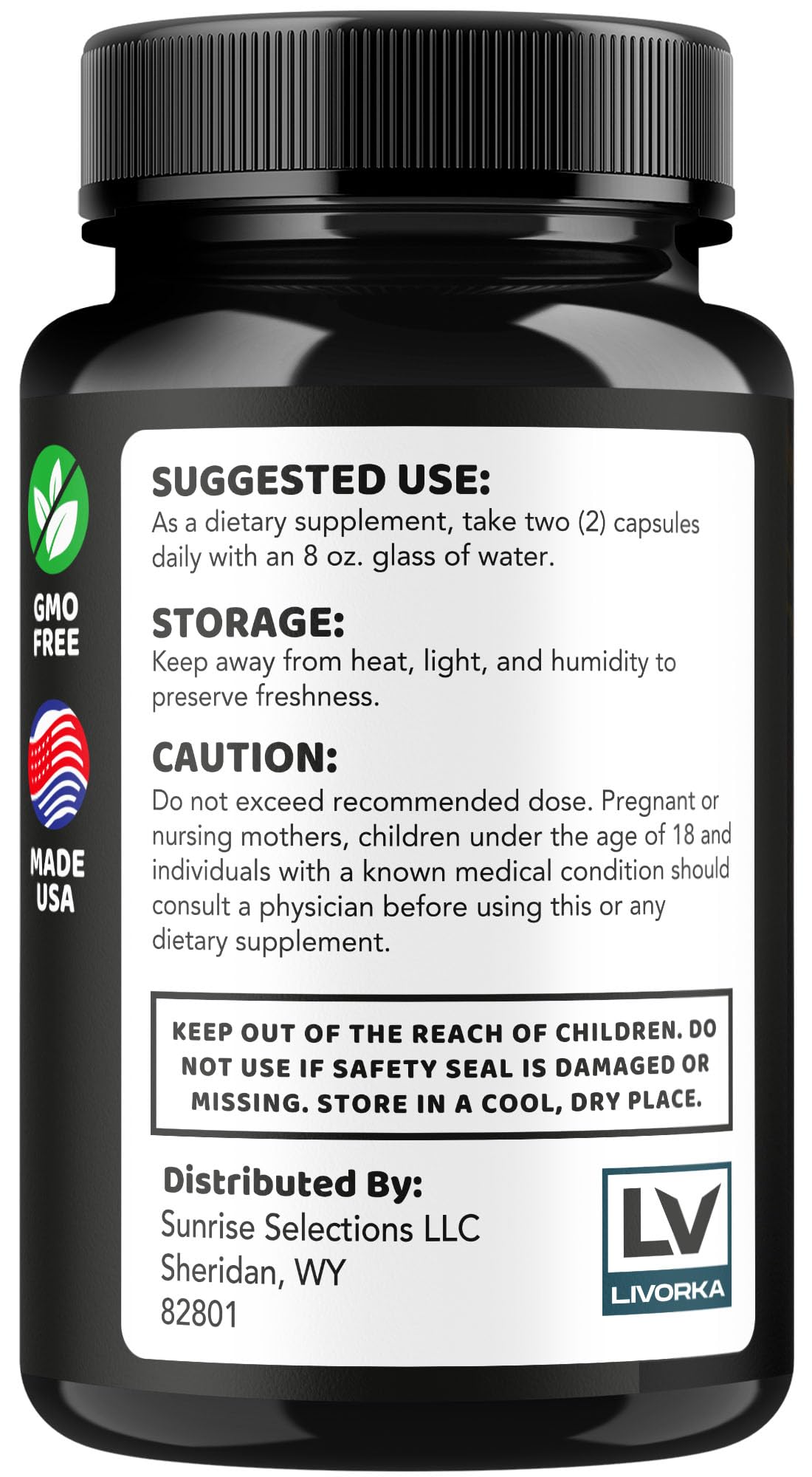 LIVORKA IQ Surge Pro packaging flat lay for daily focus routine