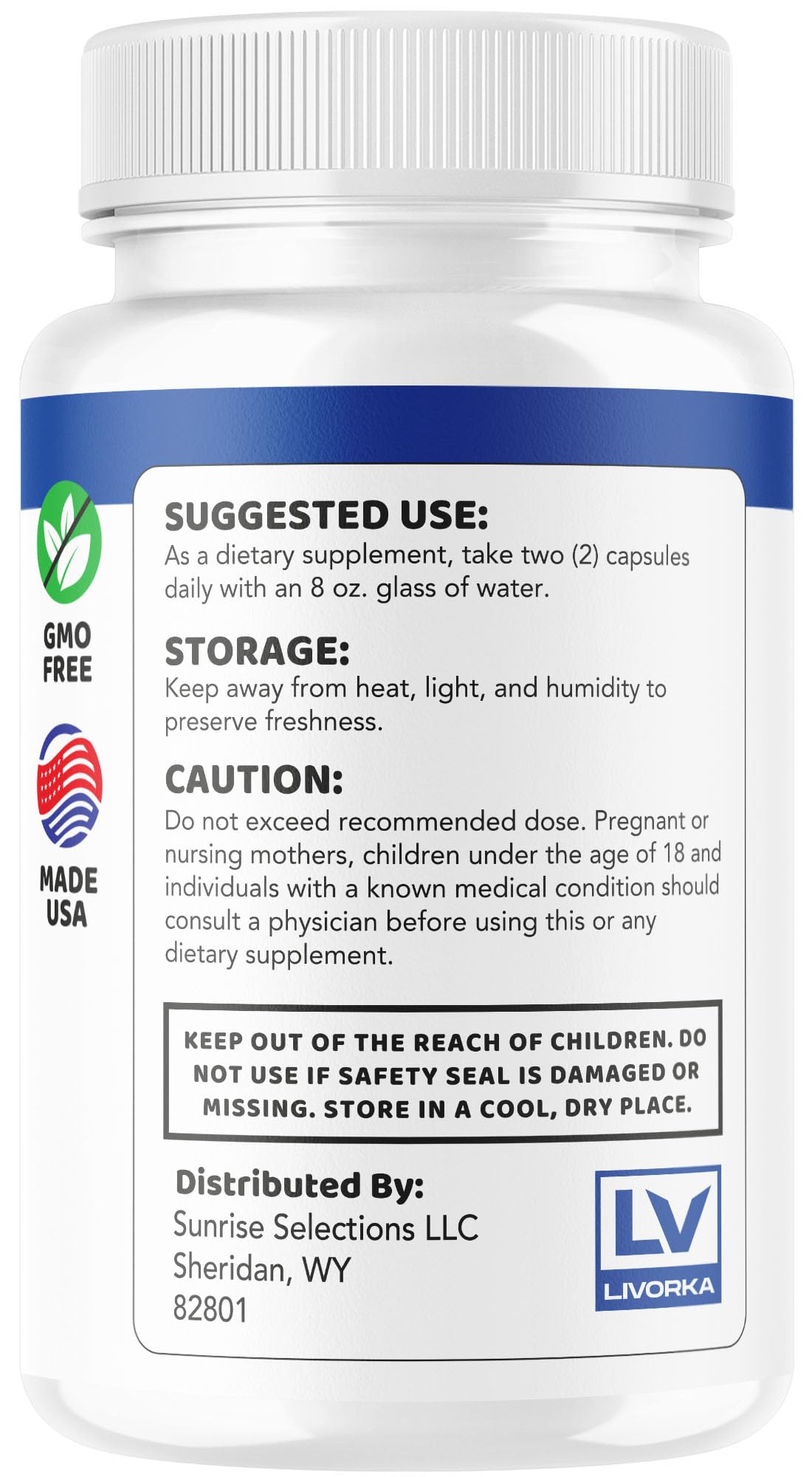 Long-lasting supply of LIVORKA Iron Pulse Max for months of use.