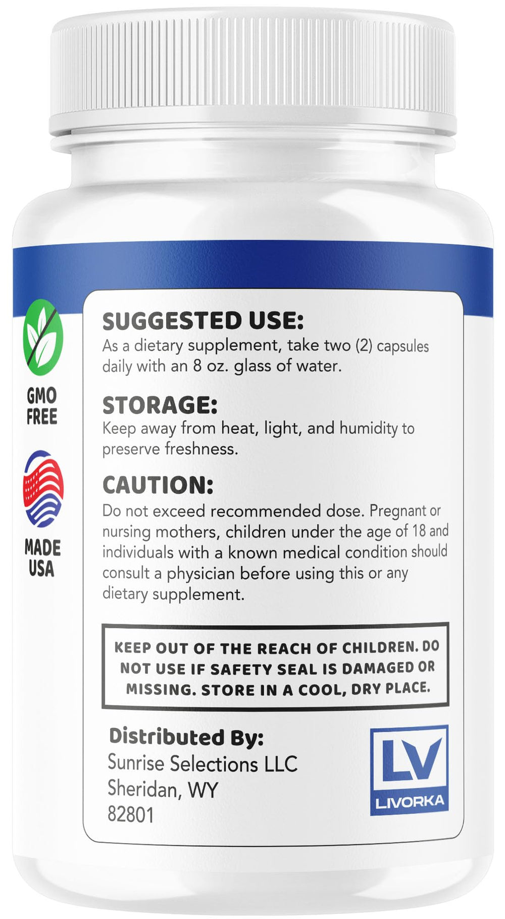 Long-lasting supply of LIVORKA Iron Pulse Max for months of use.
